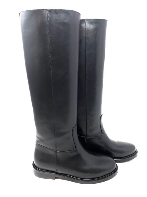 Damenstiefel mit modischem Accessoire IL LACCIO | GS5537333VITELLONERO